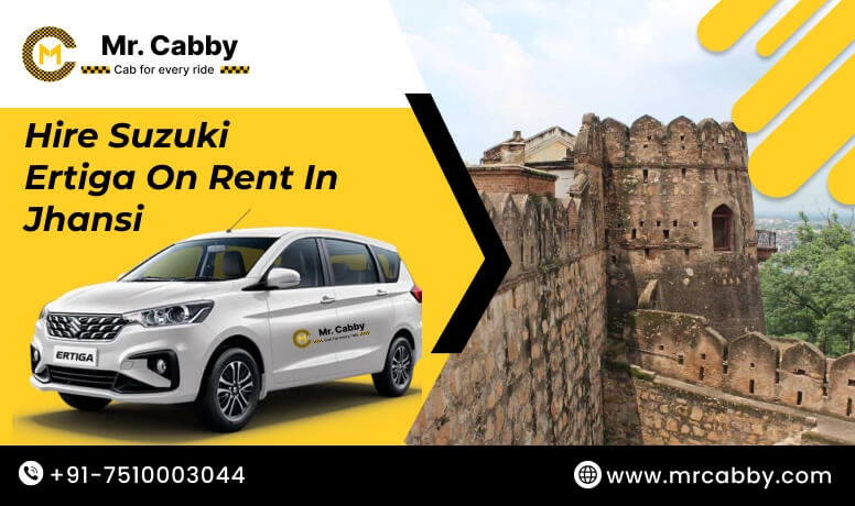 Hire Suzuki Ertiga on rent in Jhansi - Mr. Cabby