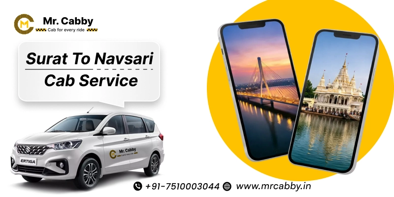Surat to Navsari Cab Service | Surat to Navsari One Way or Round Trip Cab Booking Fare Starts at Rs. 11/km - Mr. Cabby