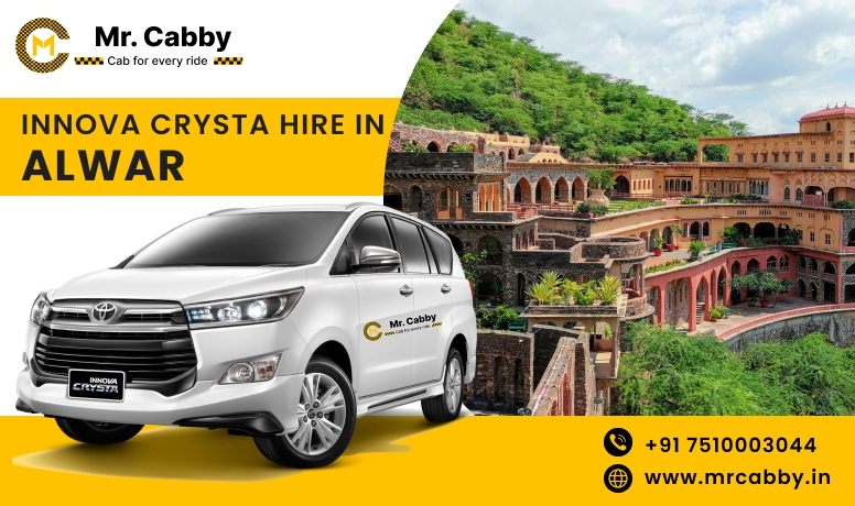 Toyota Innova Crysta Hire In Alwar | Hire Innova On Rent In Alwar | Mr. Cabby