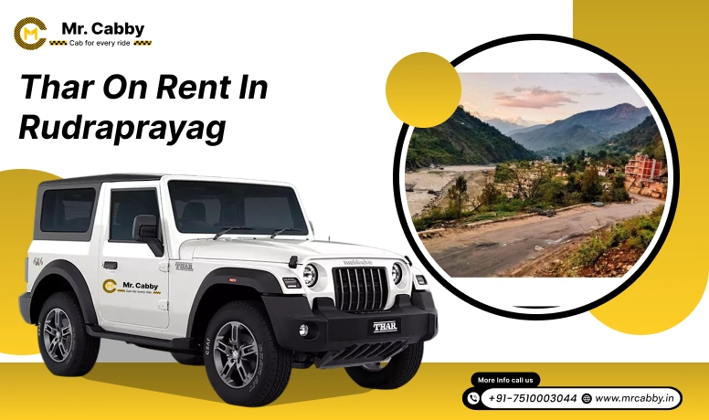 Thar on Rent in Rudraprayag, Mahindra Thar on rent for wedding & outstation in Rudraprayag - Mr. Cabby