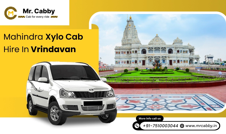 Mahindra Xylo cab Hire in Vrindavan for Local and Outstation, Mahindra Xylo taxi on rent in Vrindavan