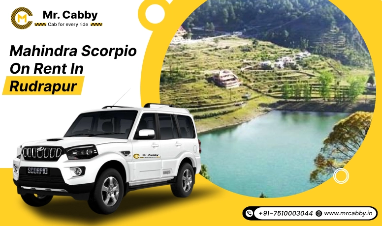 Mahindra Scorpio on Rent in Rudrapur, Scorpio Car Hire in Rudrapur - Mr. Cabby