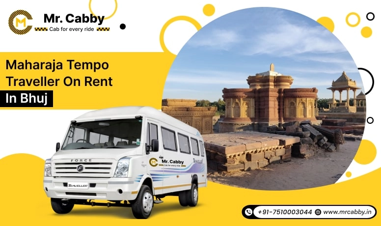 Maharaja Tempo Traveller on Rent in Bhuj, Maharaja Tempo Traveller in Bhuj, Maharaja Tempo Traveller Rental in Bhuj - Mr. Cabby