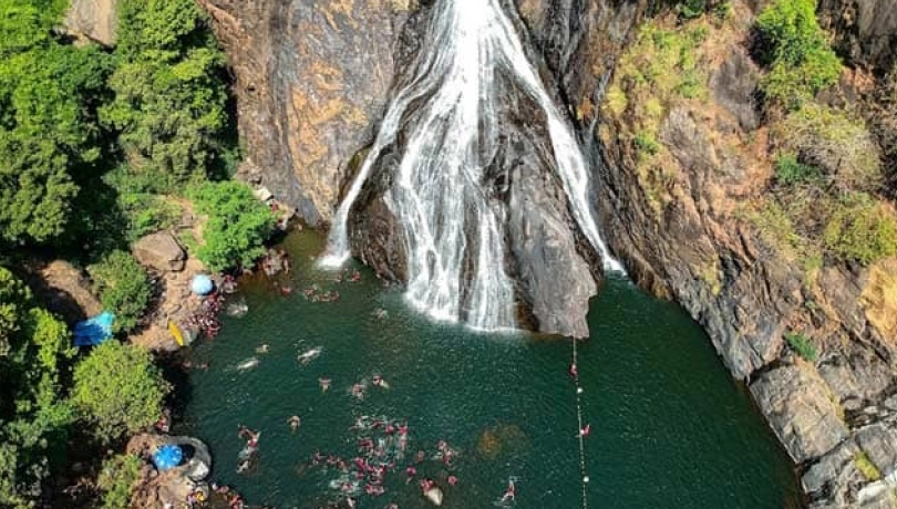 Dudhsagar Falls Tours Resume Operations : Free Visit Places in Goa