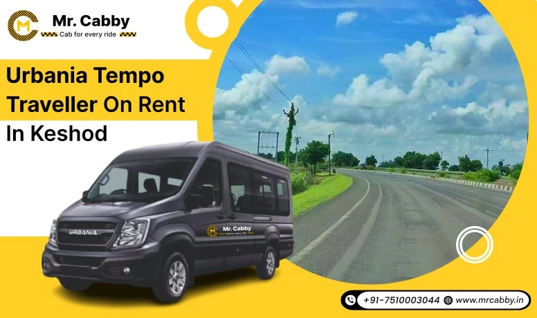 Urbania Tempo Traveller on Rent in Keshod, Urbania on Rent in Keshod, Hire Urbania in Keshod - Mr. Cabby
