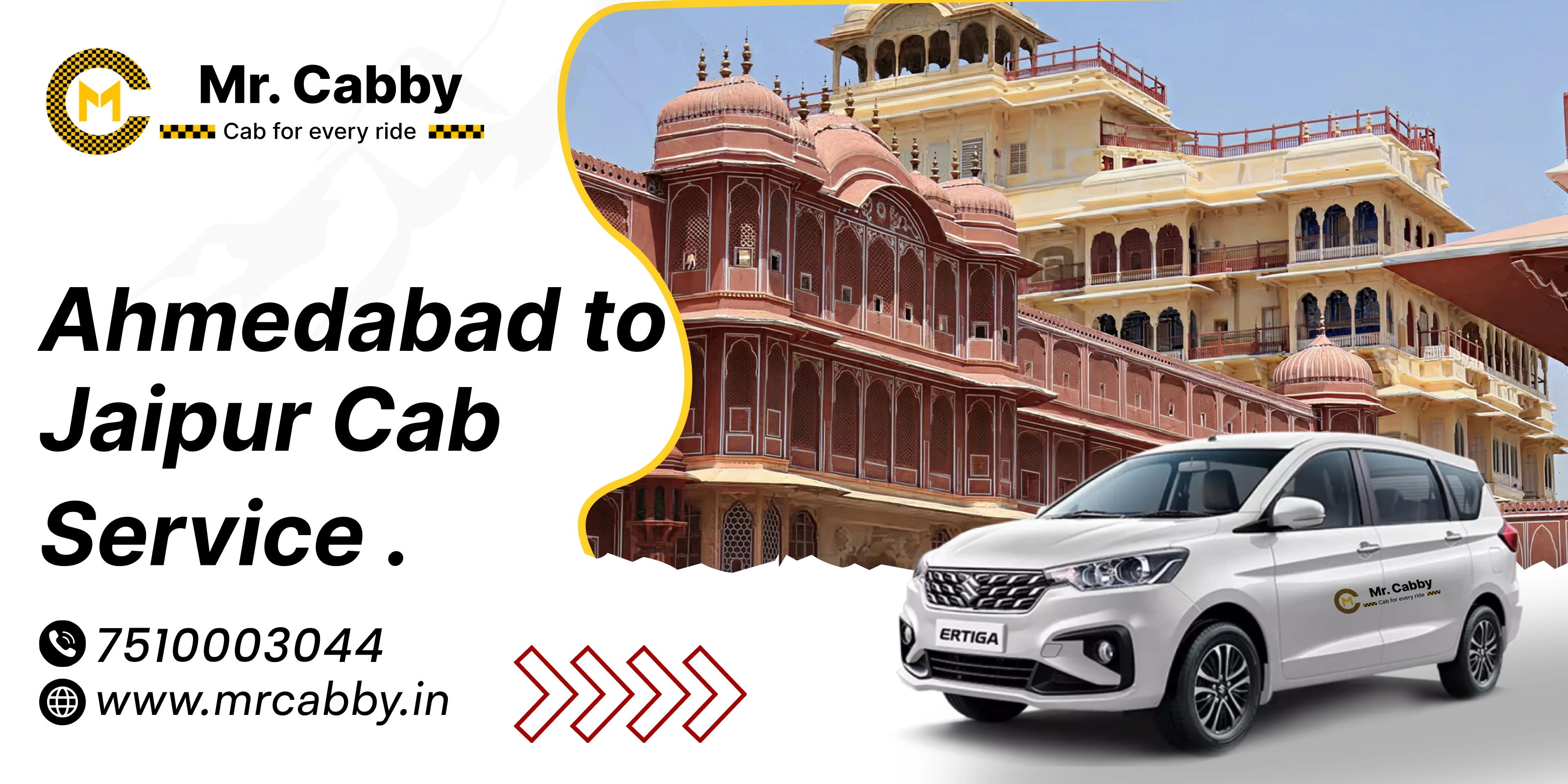 Ahmedabad to Jaipur Cab Service | Book Ahmedabad to Jaipur Taxi