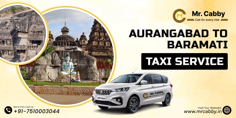 Aurangabad to Baramati Taxi Service | Aurangabad to Baramati One Way Cab Service