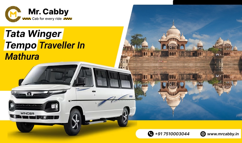 Tata Winger on Rent in Mathura, Tata Winger Car on Rent in Mathura at an affordable rate - Mr. Cabby
