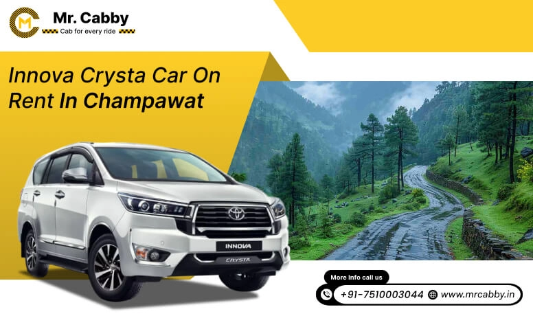 Hire Innova on Rent in Champawat, Toyota Innova Crysta car hire in Champawat, innova car rent per km - Mr. Cabby
