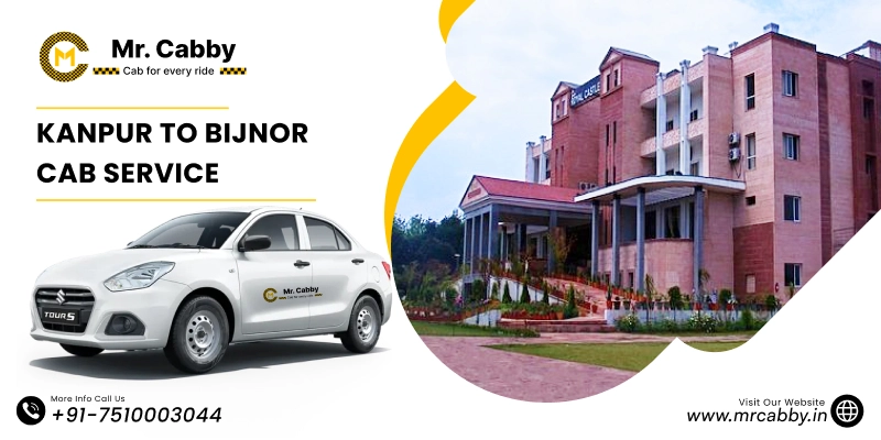 Kanpur to Bijnor Cab Service, One Way Taxi Service from Kanpur to Bijnor, Kanpur to Bijnor Cab Booking - Mr. Cabby