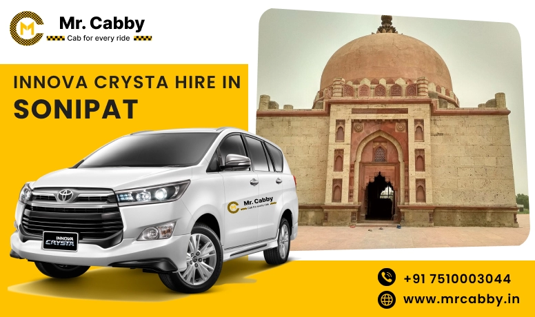 Toyota Innova Crysta Hire In Sonipat | Hire Innova On Rent In Sonipat | Mr. Cabby