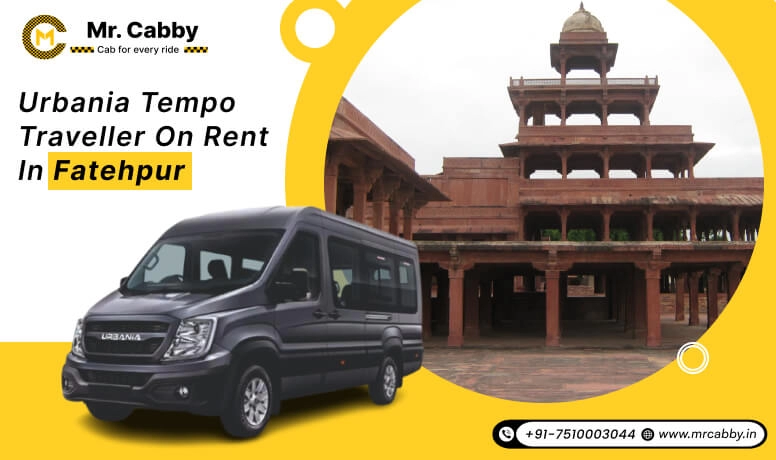 Hire Urbania on Rent in Fatehpur, Force Urbania Tempo Traveller on Rent in Fatehpur, 12 seater Urbania Tempo Traveller in Fatehpur - Mr. Cabby