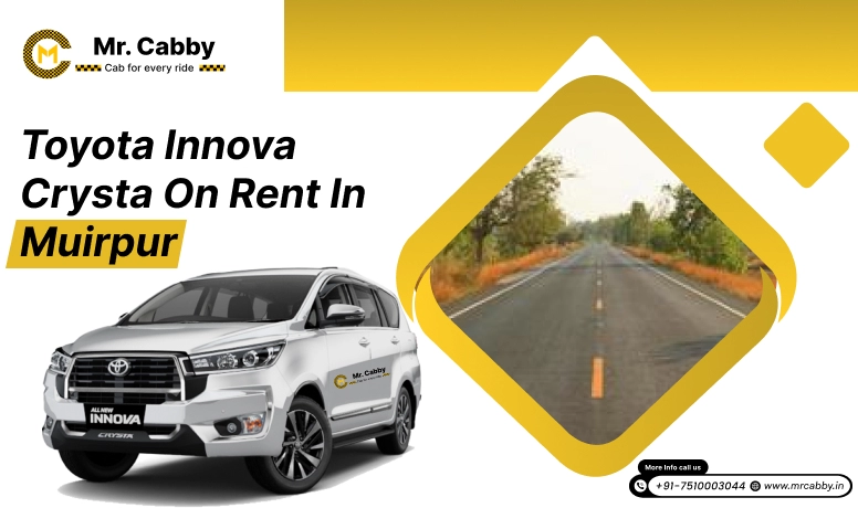 Hire Innova on rent in Muirpur, Toyota Innova Crysta on rent in Muirpur - Mr. Cabby