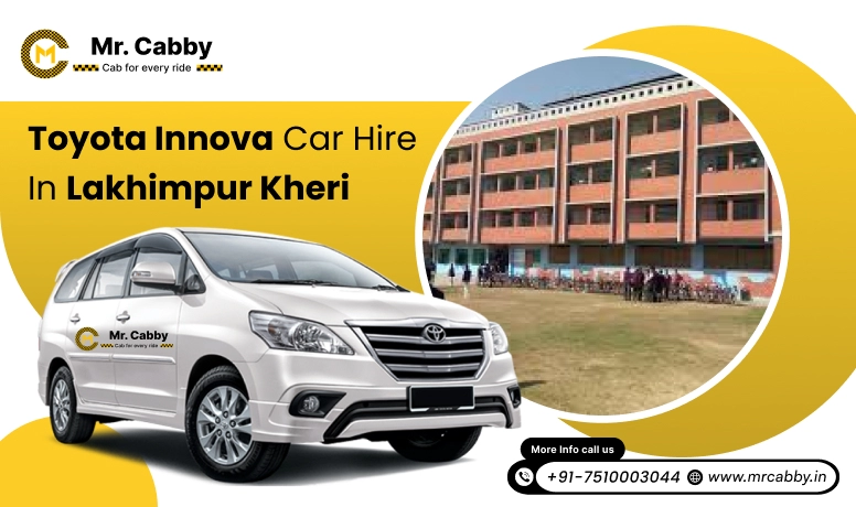 Toyota Innova Crysta car hire in Lakhimpur Kheri | Best Toyota Innova on rent in Lakhimpur Kheri