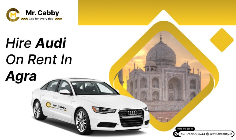 Audi Car on Rent in Agra, Audi Car Rental in Agra, Audi A4 & A6 Wedding Car on Rent in Agra - Mr. Cabby