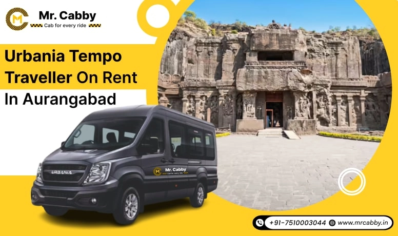 Urbania Tempo Traveller on Rent in Aurangabad, Urbania on Rent in Aurangabad, Aurangabad Urbania Tempo Traveller Fare Starts INR 32/KM- Mr. Cabby