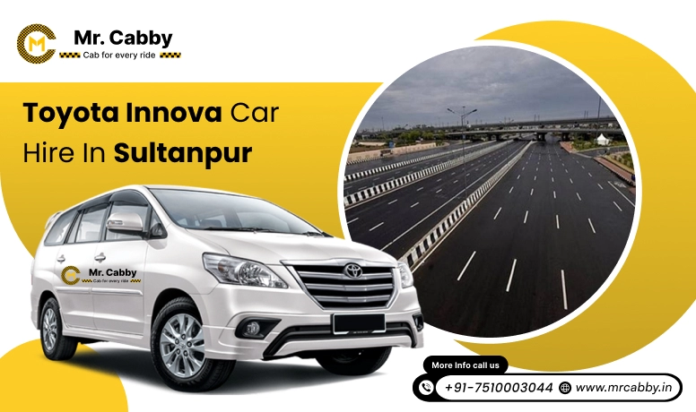 Toyota Innova Crysta Car Hire in Sultanpur | Innova (7+1) on Rent in Sultanpur