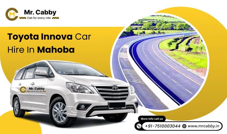 Toyota Innova Crysta car hire in Mahoba, Innova(7+1) on rent in Mahoba - Mr. Cabby
