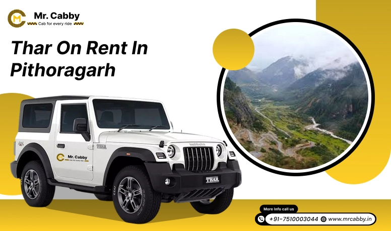 Thar on Rent in Pithoragarh, Mahindra Thar on rent for wedding & outstation in Pithoragarh - Mr. Cabby