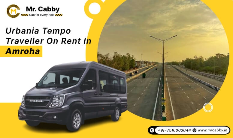 Hire Force Urbania Tempo Traveller in Amroha, Urbania on Rent in Amroha with 10% Off - Mr. Cabby