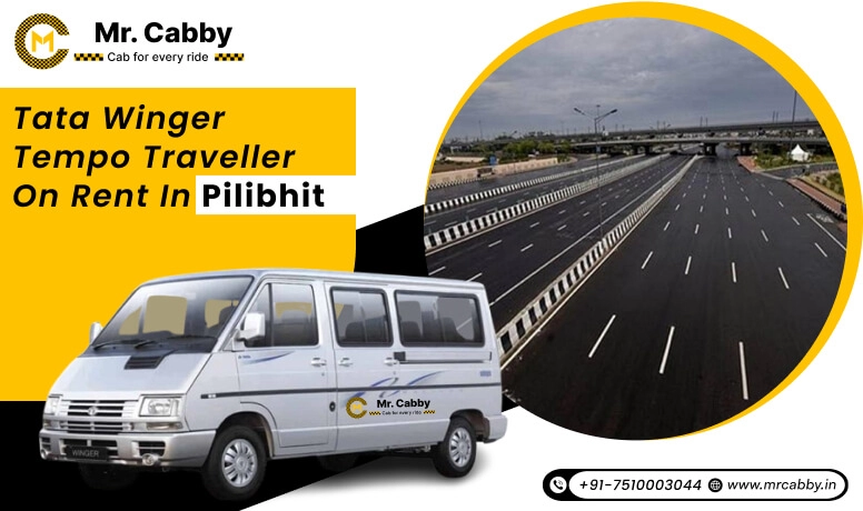  Tata Winger Tempo Traveller in Pilibhit, Tata Winger Car on rent in Pilibhit for Group Travel and Get 10% Off - Mr. Cabby
