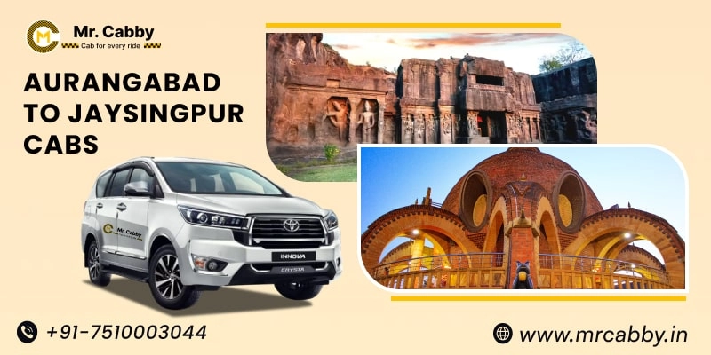 Aurangabad to Jaysingpur Cabs | Aurangabad to Jaysingpur One Way or Round Trip Taxi Booking from Mr. Cabby - Fare Starts at Rs. 12/km