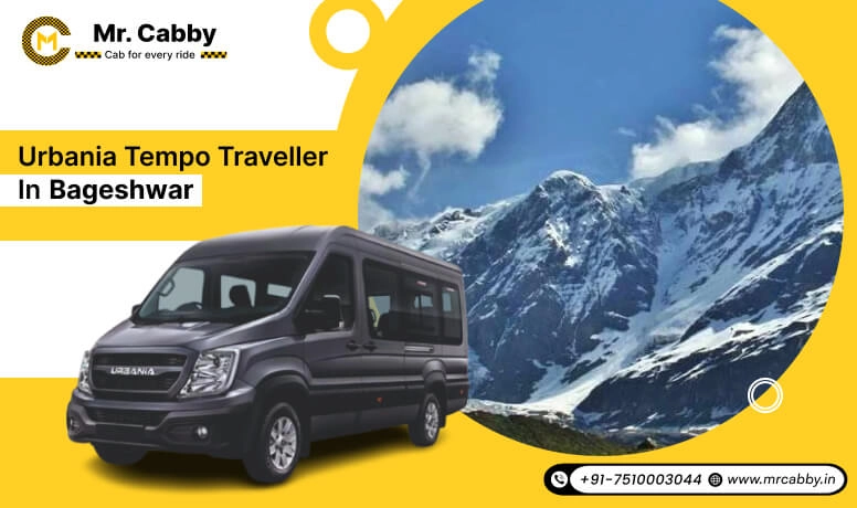  Urbania on Rent in Bageshwar, Force Urbania Tempo Traveller Rental in Bageshwar - Mr. Cabby
