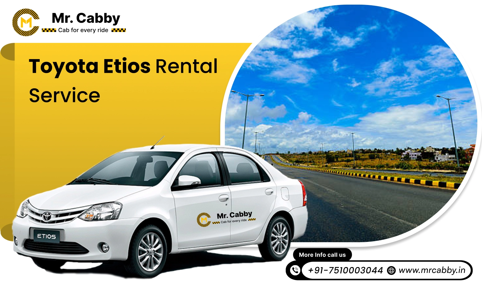 Toyota Etios Cab Hire in Mughalsarai, Toyota Etios Rental Service in Mughalsarai  with 10% Off - Mr. Cabby