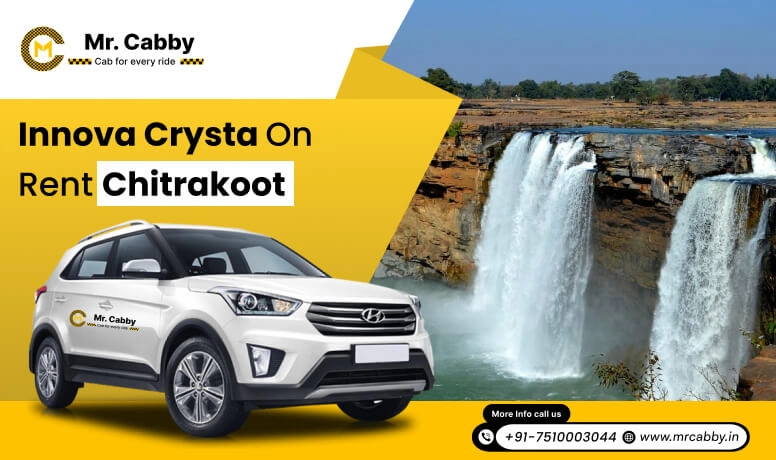  Hire Innova on rent in Chitrakoot, Toyota Innova Crysta on rent in Chitrakoot - Mr. Cabby