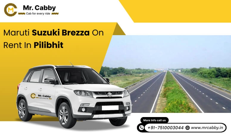 Hire Maruti Suzuki Vitara Brezza Cab in Pilibhit, Vitara Brezza Taxi on Rent in Pilibhit - Mr. Cabby