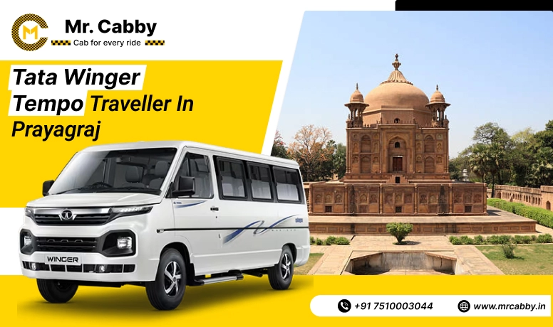 Tata Winger on Rent in Prayagraj, Tata Winger Car on Rent in Prayagraj at an affordable rate - Mr. Cabby