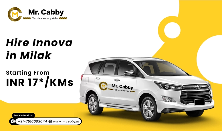 Innova Car Rental In Milak | Hire Innova On Rent In Milak - Mr. Cabby