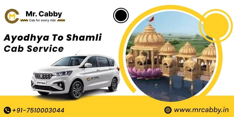 Ayodhya to Shamli Cab Service, Ayodhya to Shamli Taxi Booking, Ayodhya to Shamli Cab Fare - Affordable and easy booking