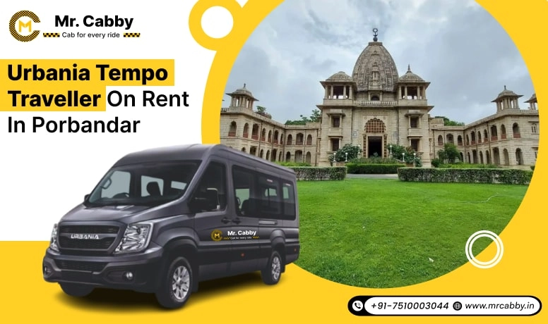 Urbania Tempo Traveller on Rent in Porbandar, Urbania on Rent in Porbandar, Hire Urbania in Porbandar - Mr. Cabby