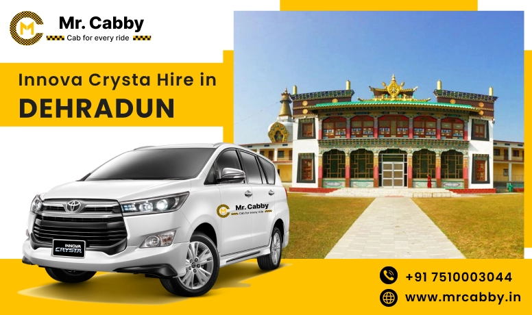 Toyota Innova Crysta Hire In Dehradun | Hire Innova On Rent In Dehradun | Mr. Cabby