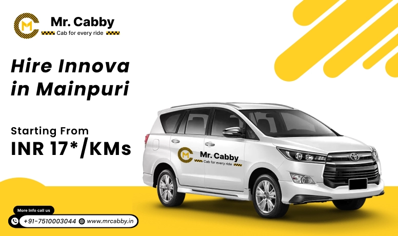 Innova Car Rental In Mainpuri | Hire Innova On Rent In Mainpuri - Mr. Cabby