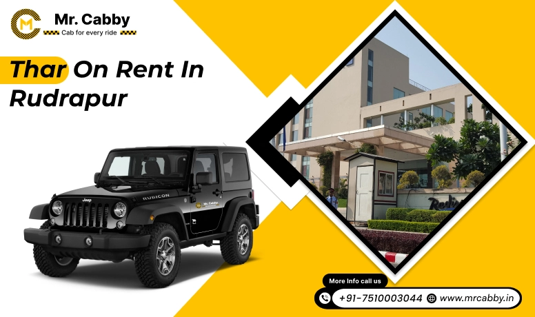 Thar on Rent in Rudrapur, Mahindra Thar on rent for wedding & outstation in Rudrapur - Mr. Cabby