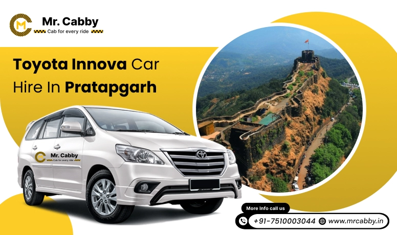 Toyota Innova Crysta Car Hire in Pratapgarh, Innova(7+1) on Rent in Pratapgarh for Outstation - Mr. Cabby