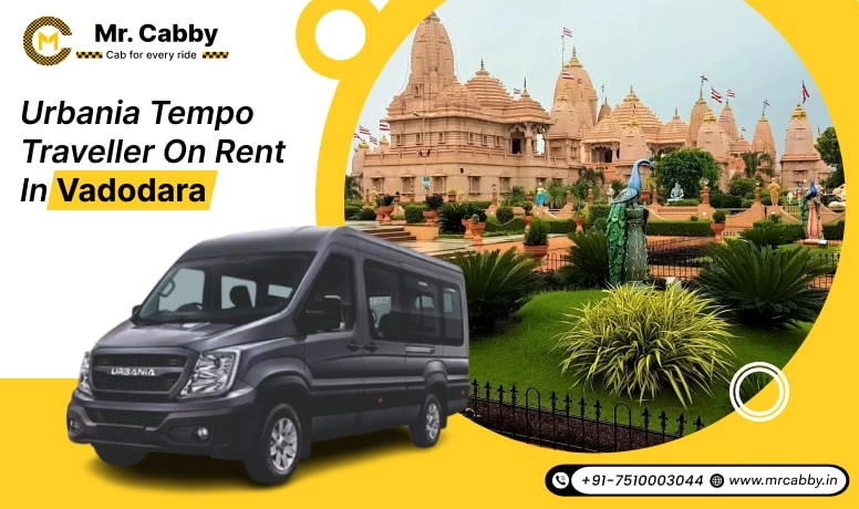 Urbania Tempo Traveller on Rent in Vadodara, Urbania on Rent in Vadodara, Hire Urbania in Vadodara - Mr. Cabby