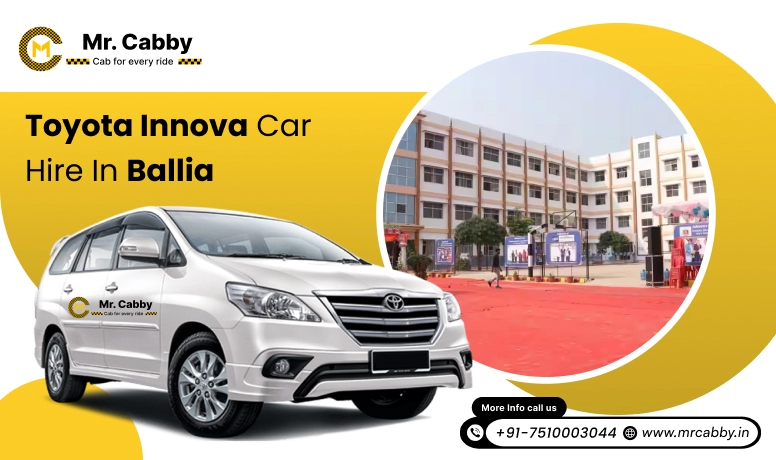 Toyota Innova Crysta car hire in Ballia , Toyota Innova on rent in Ballia - Mr. Cabby