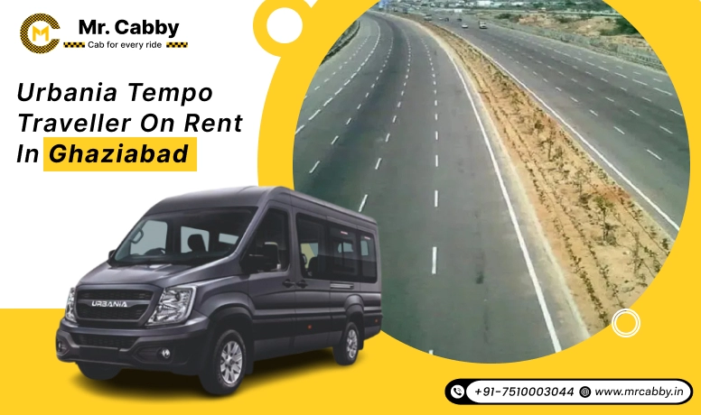 Hire Urbania on Rent in Ghaziabad, Force Urbania Tempo Traveller on Rent in Ghaziabad, Urbania Tempo Traveller Rental in Ghaziabad - Mr. Cabby