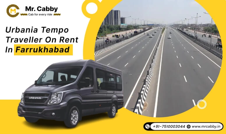 Hire Urbania on Rent in Farrukhabad, Force Urbania Tempo Traveller on Rent in Farrukhabad, 12 seater Urbania Tempo Traveller in Farrukhabad - Mr. Cabby
