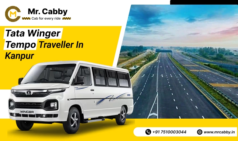 Tata Winger on Rent in Kanpur, Tata Winger Car on Rent in Kanpur at an affordable rate - Mr. Cabby