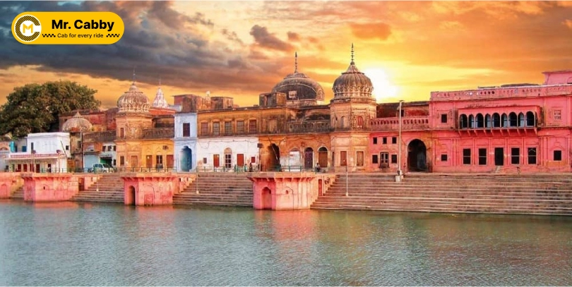 Explore Saryu River Ghats Ayodhya Sacred Riverbanks and Serene Ghats with Mr Cabby taxi services Visiting Time, Travel Tips, and Things to Do