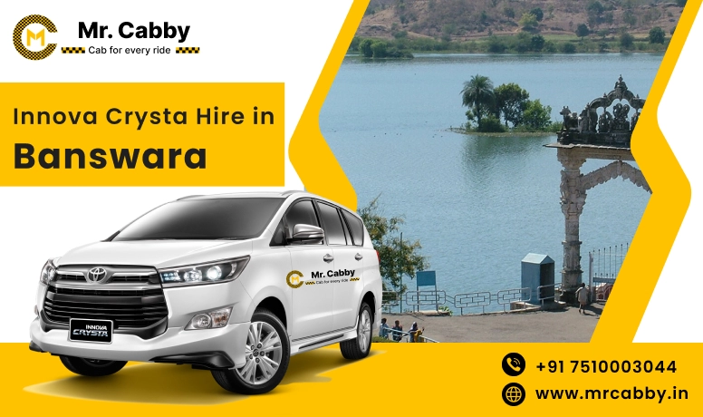 Toyota Innova Crysta Hire In Banswara | Hire Innova On Rent In Banswara | Mr. Cabby