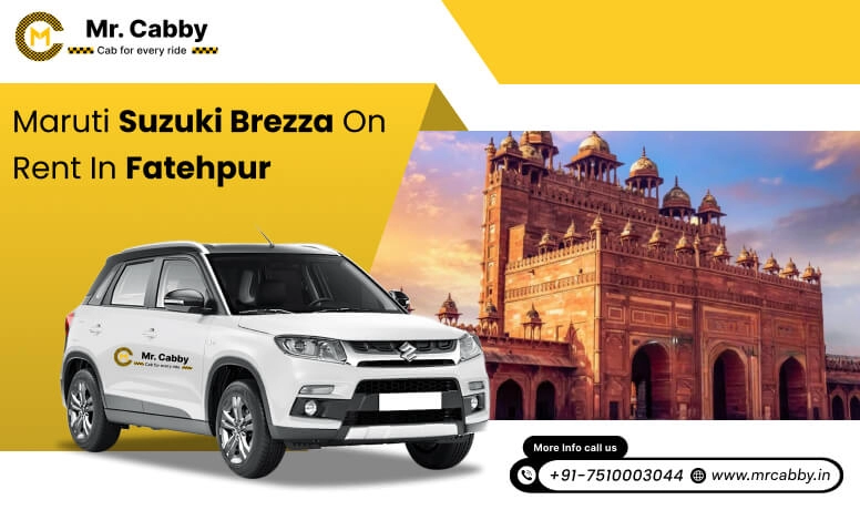 Hire Maruti Suzuki Vitara Brezza cab in Fatehpur, Vitara Brezza Taxi on Rent in Fatehpur - Mr. Cabby