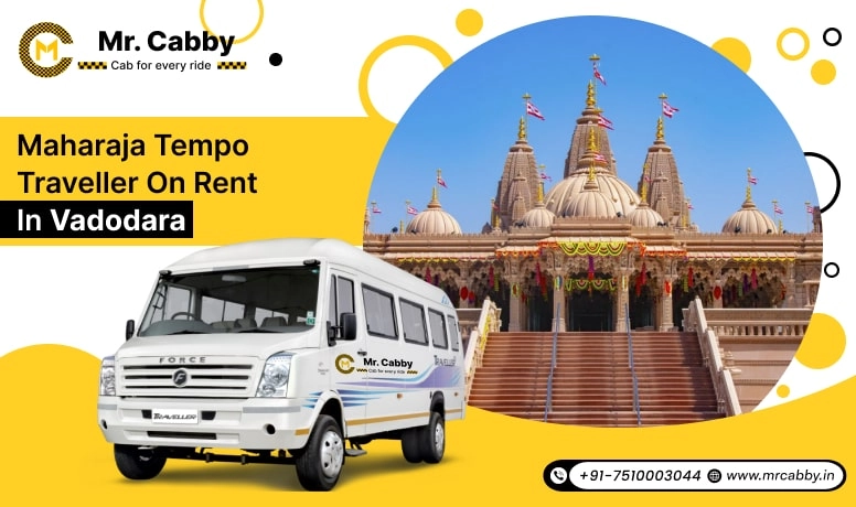 Maharaja Tempo Traveller on Rent in Vadodara, Maharaja Tempo Traveller in Vadodara, Maharaja Tempo Traveller Rental in Vadodara - Mr. Cabby