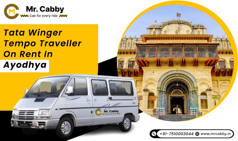 Tata Winger on Rent in Ayodhya, Tata Winger Car on Rent in Ayodhya at an affordable rate - Mr. Cabby