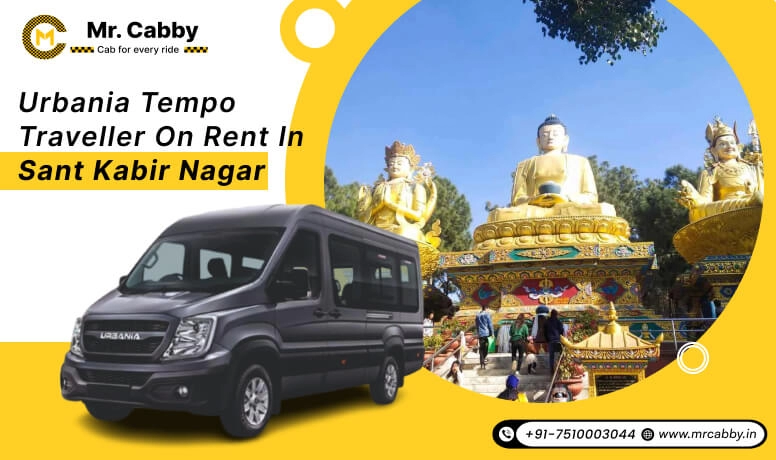 Hire Force Urbania Tempo Traveller in Sant Kabir Nagar, Urbania on Rent in Sant Kabir Nagar with 10% Off - Mr. Cabby