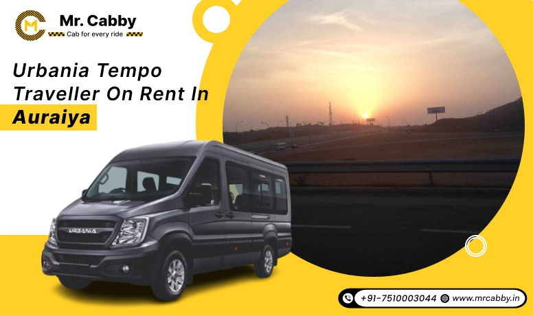  Hire Force Urbania Tempo Traveller in Auraiya , Urbania on Rent in Auraiya  - Mr. Cabby